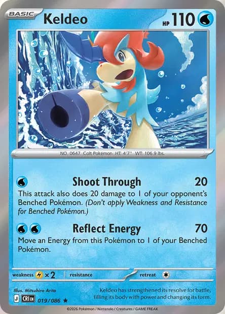 Keldeo — Chaos Rising