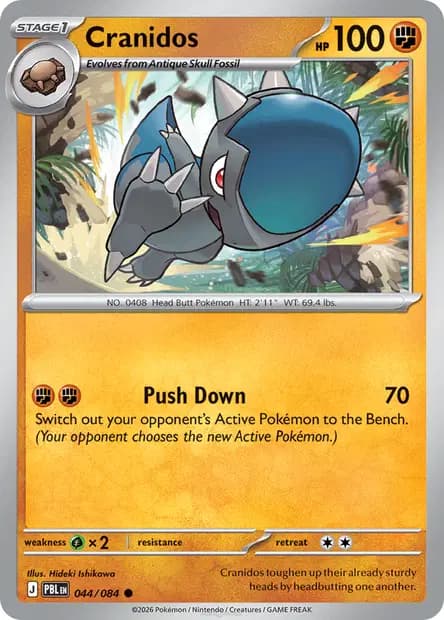 Cranidos — Pitch Black